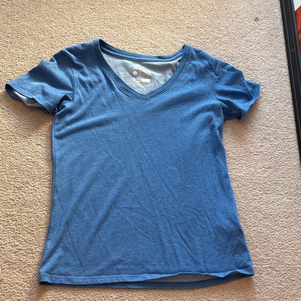 Nike Dri-FIT Athletic Blue Tee